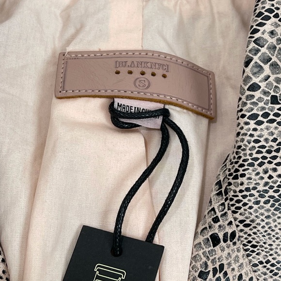 Blank NYC Anniversary Pink Snake Skin Blazer - Picture 7 of 8